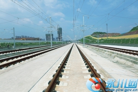 成渝客专专用铁路线